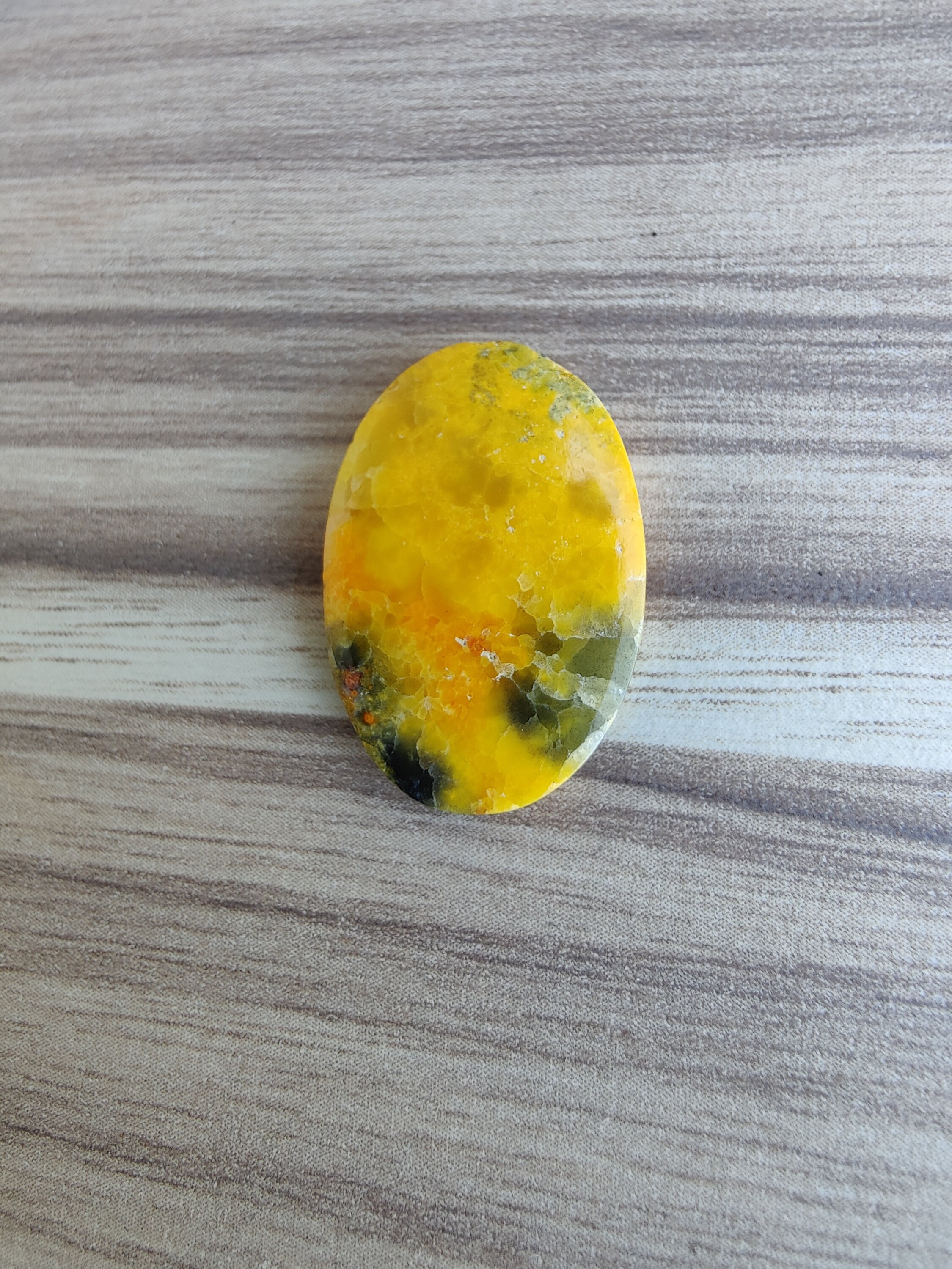 Natural Bumble Bee Jasper Round Shape Cabochon Flat Back Calibrated AAA Quality Wholesale Gemstones