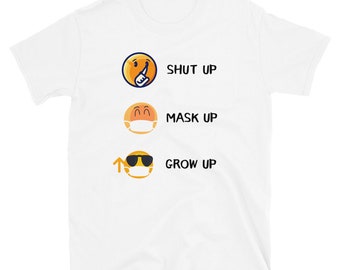 Shut Up Emoji Etsy