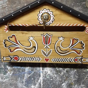 tableau personnaliséBoîte aux lettres d&#39;art, fait main, boîte aux lettres créative, peinte aux lettres, boîte aux lettres, boîte aux lettres