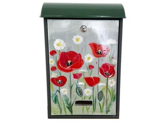 Poppies Custom Mailboxes by A PARTING GIFT