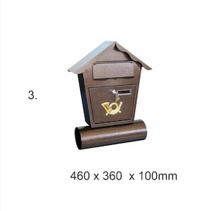 mailbox, postbox, letterbox, briefkasten, la boite aux lettres, custom painting, custom gift, postbox