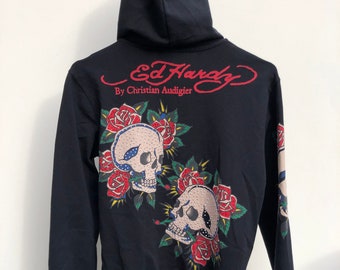 Ed Hardy Hoodie - Etsy UK