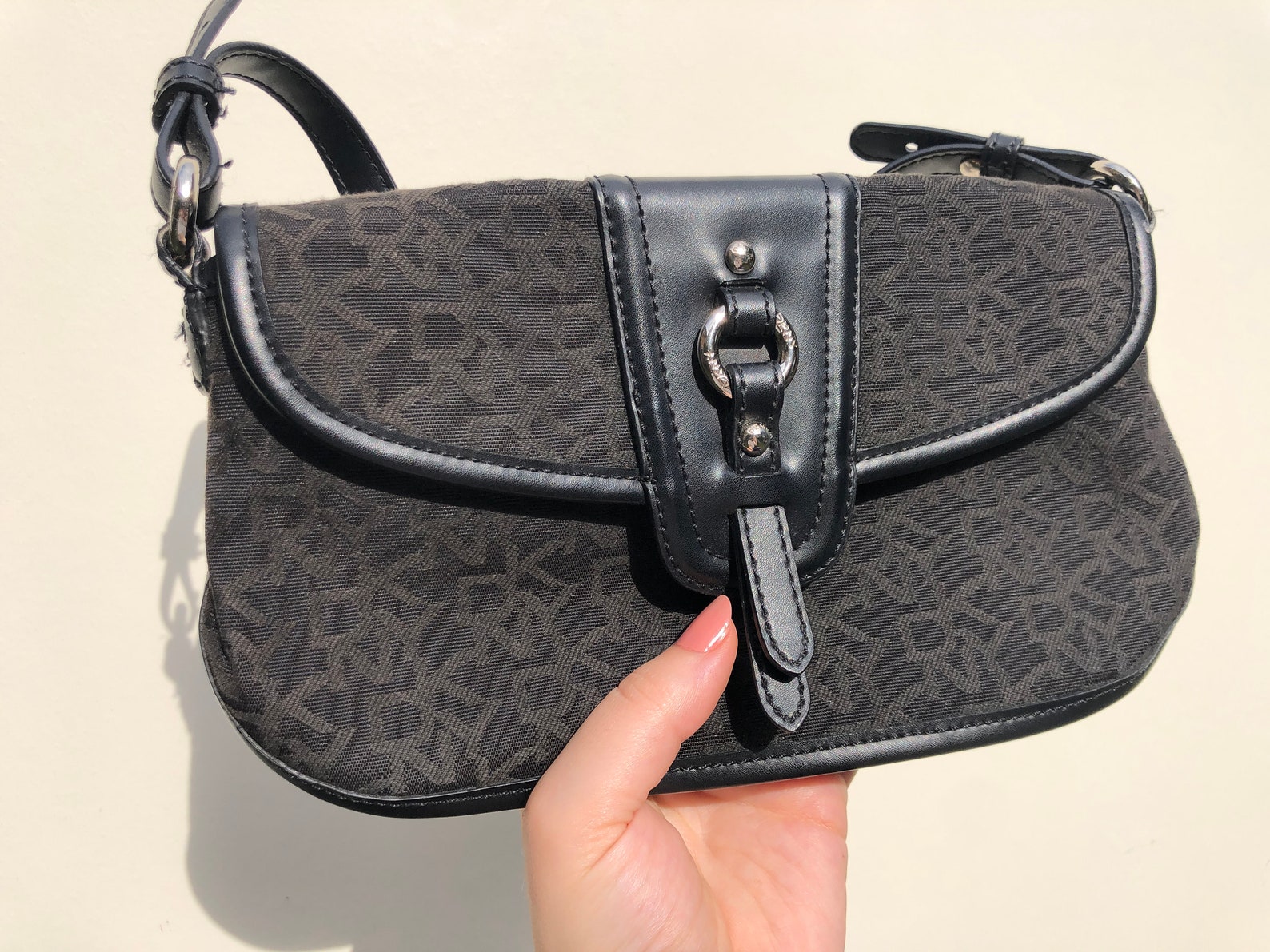 Vintage 90s DKNY black bag Etsy