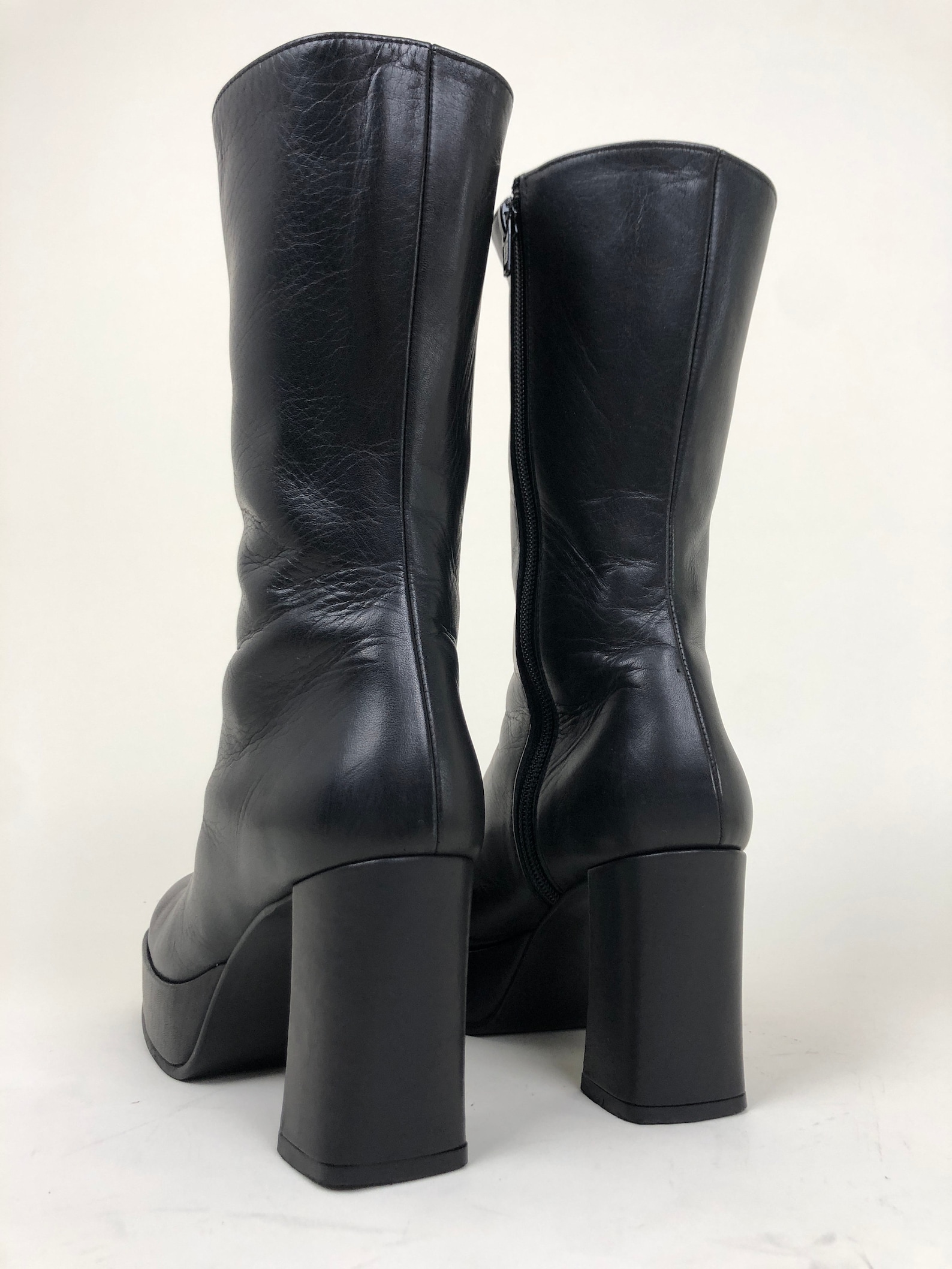 square toe platforms