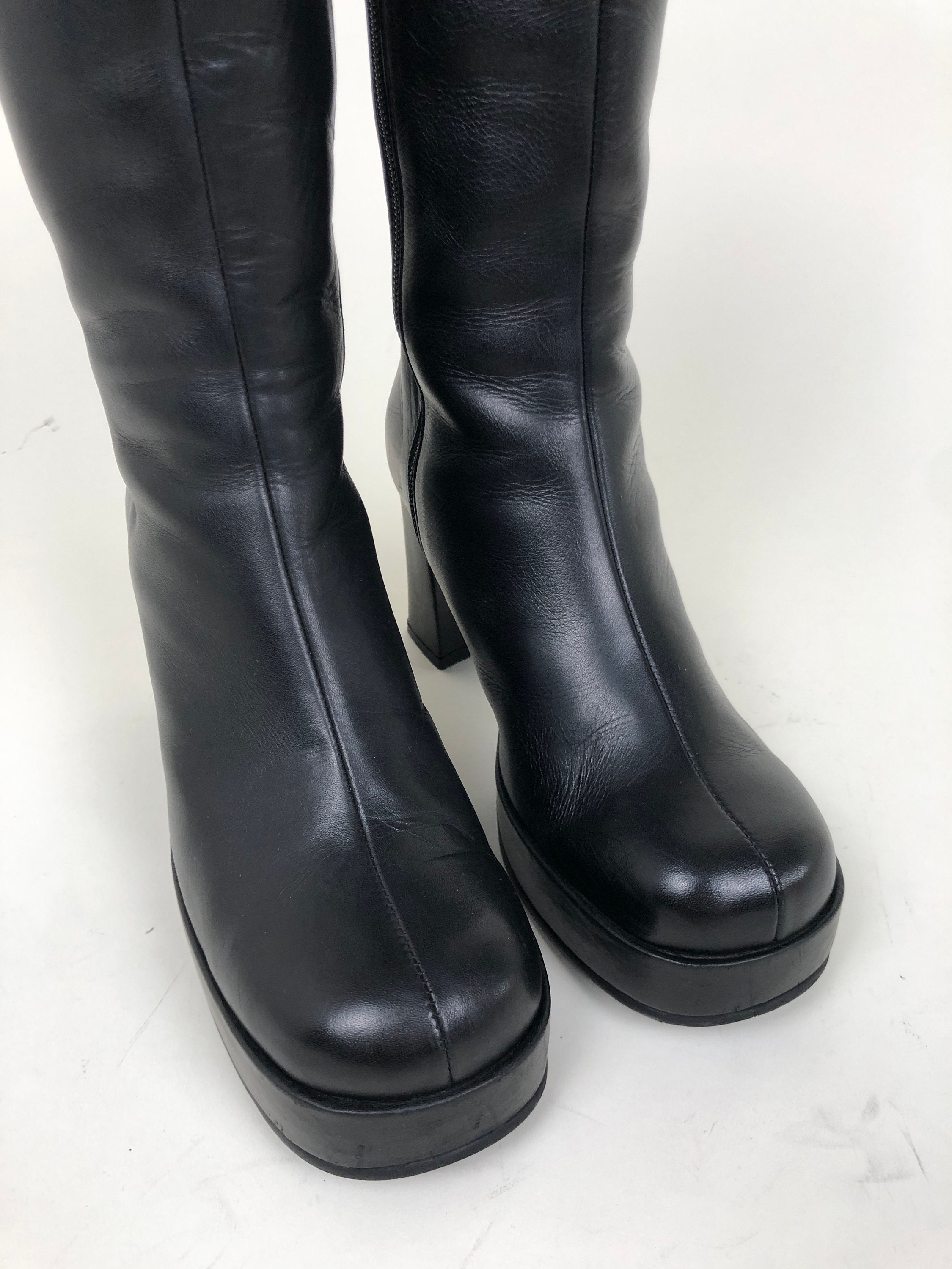 square toe platforms
