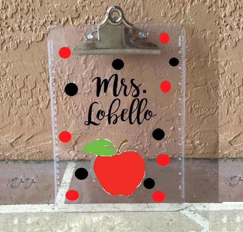 Download Paper Party Supplies Personalized Christmas Gift Custom Teacher Teacher Clipboard Teacher Appreciation Gift Teacher Gift Personalized Clipboard Stationery