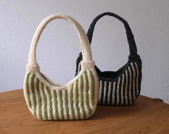 KB01-Patrón de tejido (EN), bolso de punto