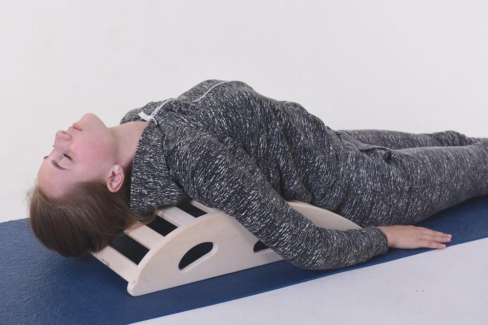 Yoga Back Bender Tool Wooden Eco Correction of the Back Gym Fitness for ...