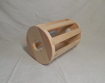 Eco Yoga tool Wheel Natural Wood circle Gym fitness Spinal traction props Wooden back spine Back stretcher Circle