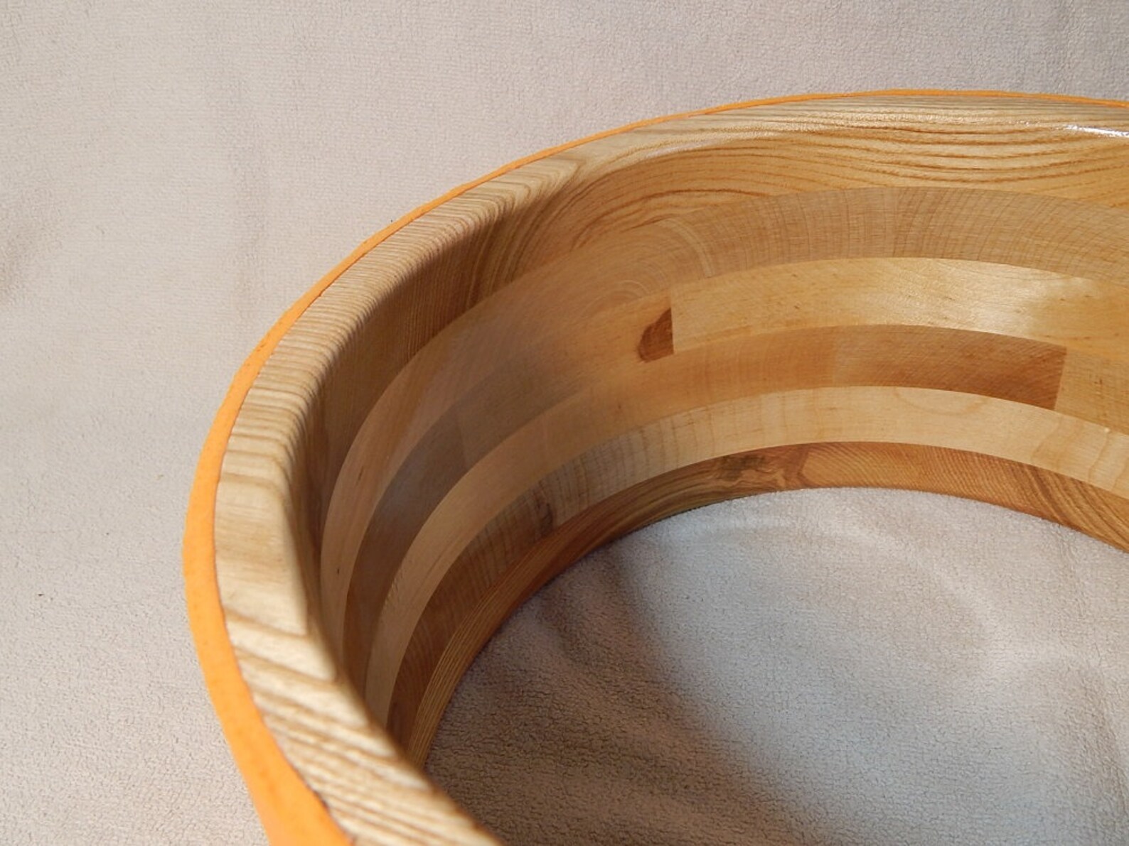 Yoga Wheel 12 Orange Eco Wooden Props Yoga Wood Ring | Etsy