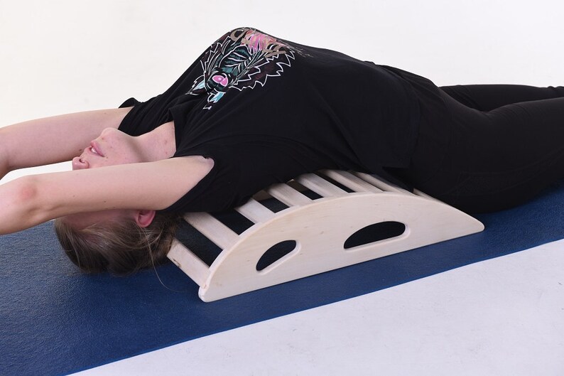 Wooden Back Bender Tool Eco Yoga Correction of the Back Gym Etsy
