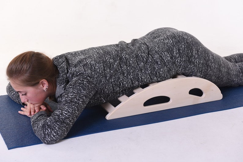 Wooden Back Bender Tool Eco Yoga Correction of the Back Gym Etsy