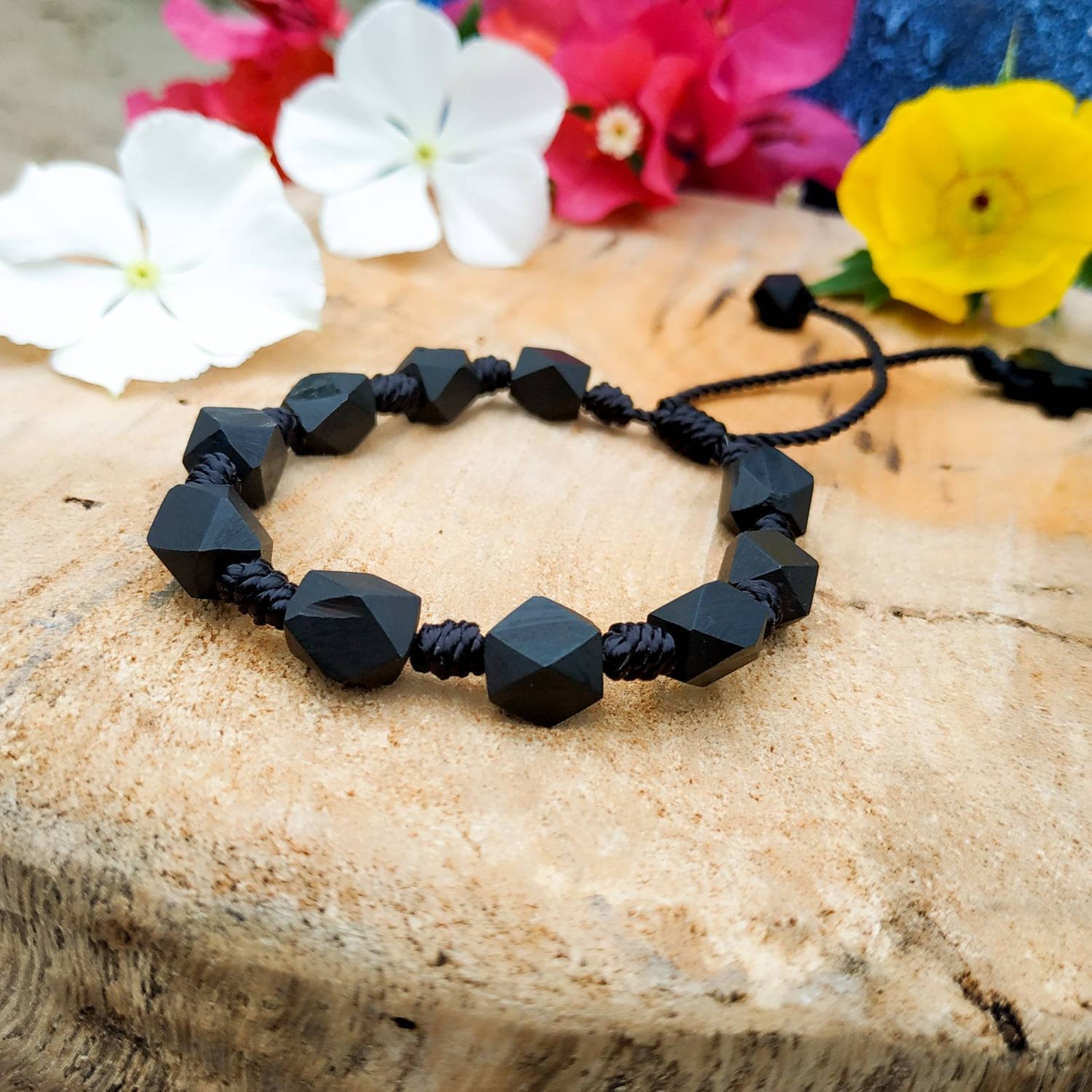 Azabache Bracelet Rosary bracelet for women Rosary Etsy