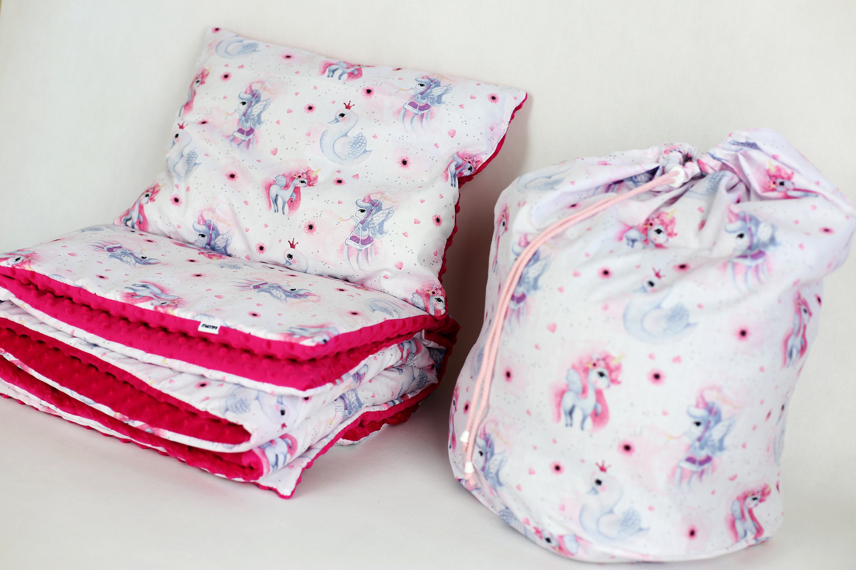 A set of bedding for kindergarten. Nursery quilt preschool Etsy