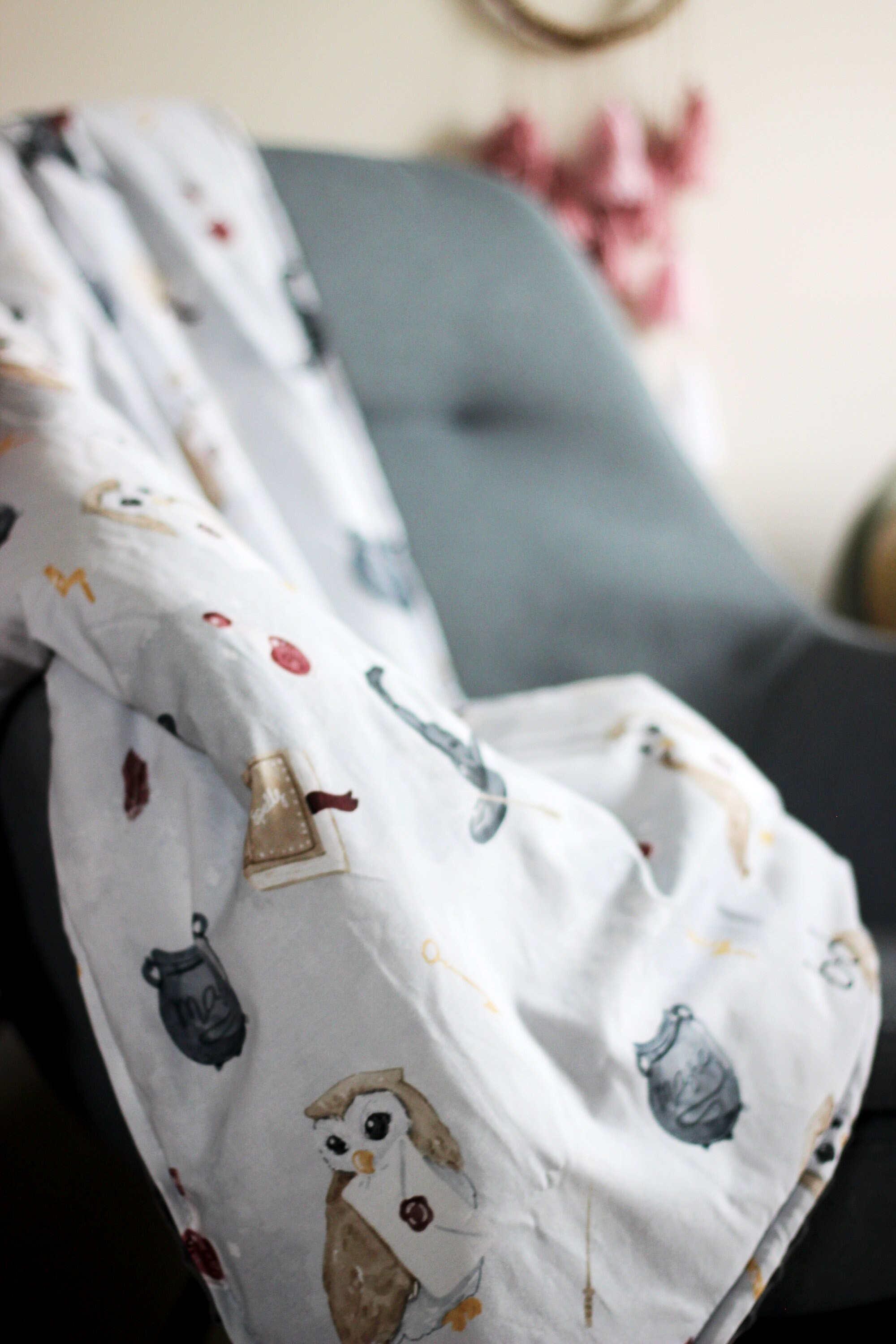 Magic blanket pattern inspired by the novel of H.P. Etsy