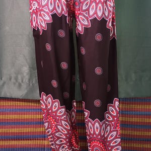 Harem pants loose printed pants Black Harem Pants Women Hippie Pants Comfy Loungewear Yoga Trousers Loose Baggy Festival Summer Boho Beacha