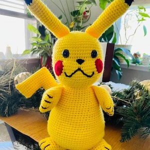 Pikachu all&#39;uncinetto