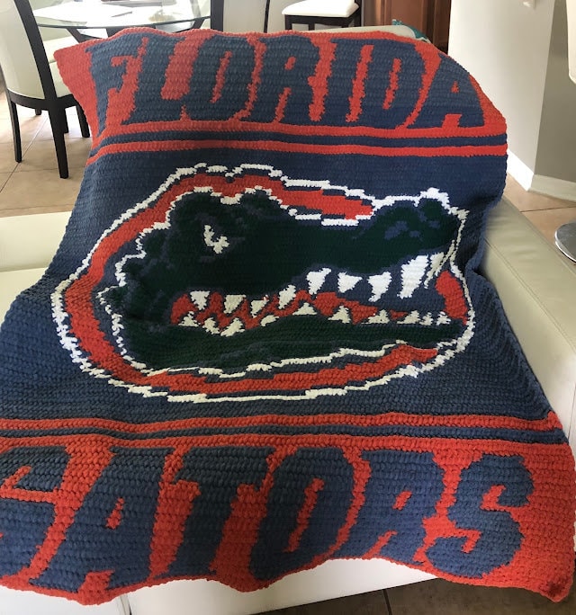 Florida Gator Blanket