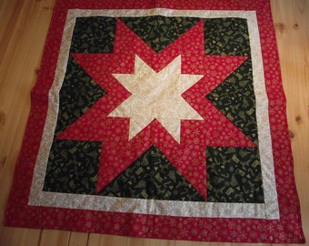 Patchwork Weihnachtsmitteldecke