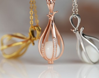 Moedermelksieraden | Koester je band met je baby met moedermelk Precious One-parel van onze moedermelkkettingen van KeepsakeMom