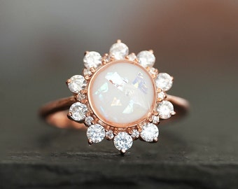 The Monroe Breastmilk Ring: Breastmilk Jewelry