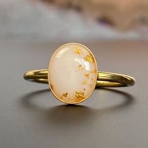 Breast milk rings white on sale gold