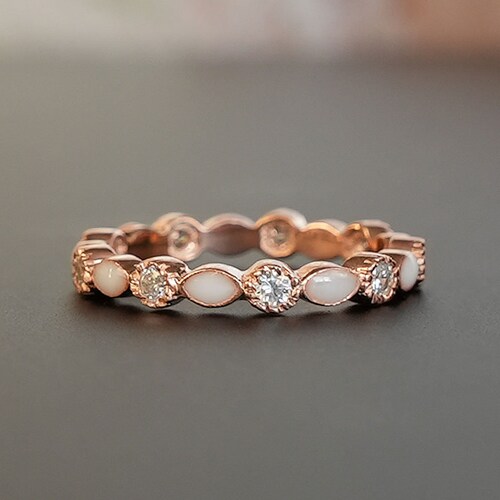 Stackable Breast Milk Ring Breastmilk Jewelry Ring Rose Etsy