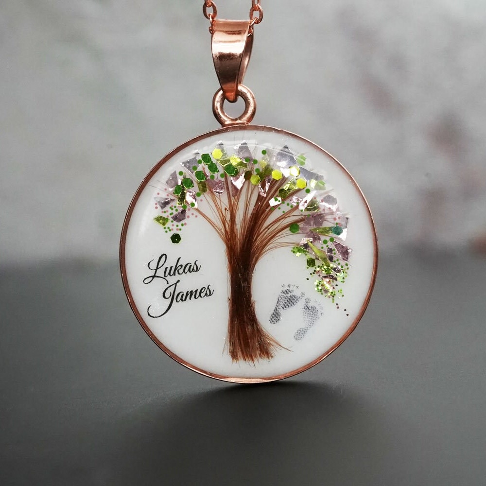 Tree of Life Breastmilk Pendant – Jewelry Memories