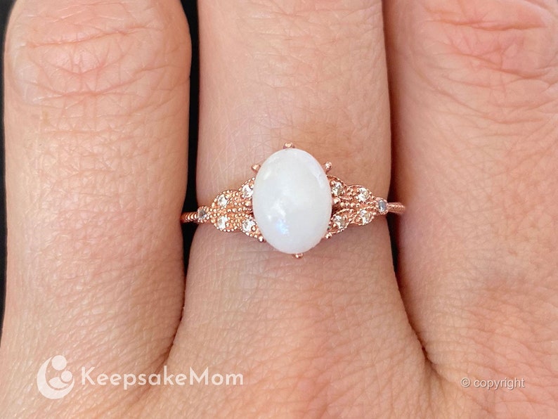 Breastmilk Ring Jewelry Breast Milk Rose Gold Ring Keepsake Etsy