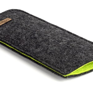 Glasses case made of soft wool felt, protective sleeve for eyewear and sunglasses, suitable for men and women image 7
