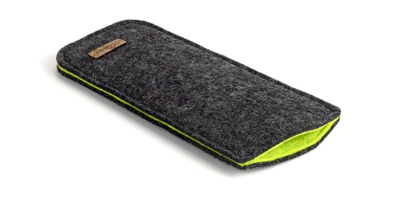 Glasses case made of soft wool felt, protective sleeve for eyewear and sunglasses, suitable for men and women image 7