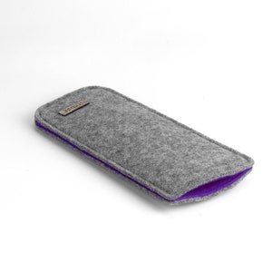 Glasses case made of soft wool felt, protective sleeve for eyewear and sunglasses, suitable for men and women image 10