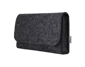 Stylish bag for accessories | cable bag | mouse bag | pen bag made of wool felt