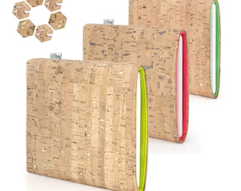 Funda para Kindle Paperwhite 12 (2024) de 7 pulgadas | Funda para lector de libros electrónicos de corcho y fieltro de lana | Funda protectora de alta calidad VIGO de Stilbag