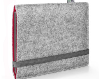Sleeve Tolino Shine Color made of wool felt - Handmade e-book reader case model "FINN"