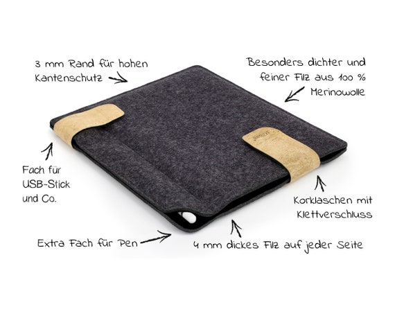 Remarkable 2 Sleeve From Felt the Paper Tablet With Marker Compartment 