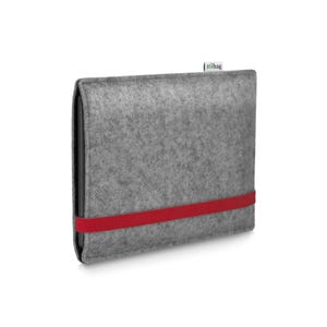 Hülle für Kindle Paperwhite Signature Edition (2024) 7 Zoll , passgenaue E-Book Tasche aus  Wollfilz, stilvolle Schutzhülle LEON von Stilbag