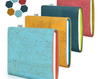 Funda para Kindle Colorsophous Signature Edition (2024) de 7" | Funda para lector de libros electrónicos de corcho y fieltro de lana | Elegante funda protectora VIGO de Stilbag