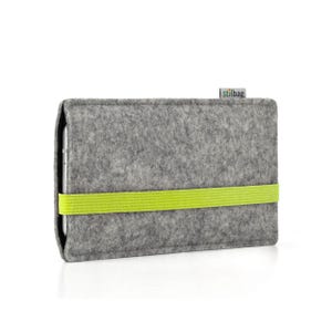 Handyhülle für Google Pixel - Handytasche aus Wollfilz - Handgemacht, Passgenau, Schützend - Modell LEON