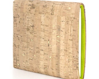 Sleeve Tolino Vision Color made of cork and wool felt / ebook reader cover model "VIGO"
