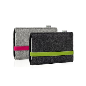 Handyhülle für Galaxy A55, A35, A15 von Samsung  - Handytasche aus Wollfilz "LEON"