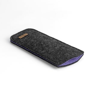 Glasses case made of soft wool felt, protective sleeve for eyewear and sunglasses, suitable for men and women image 9