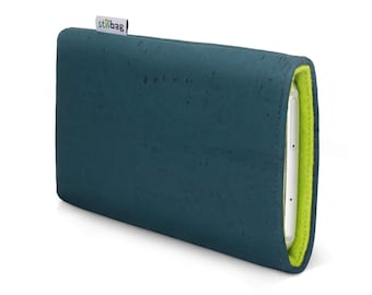 Funda para Fairphone 6 de corcho y fieltro de lana | Funda sostenible y hecha a mano VIGO