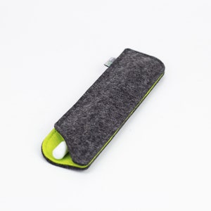 Pen pouch made of wool felt Stylus protective cover image 1