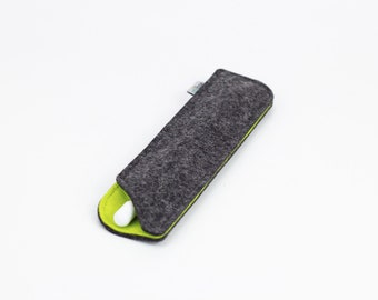 Pen pouch made of wool felt | Stylus protective cover