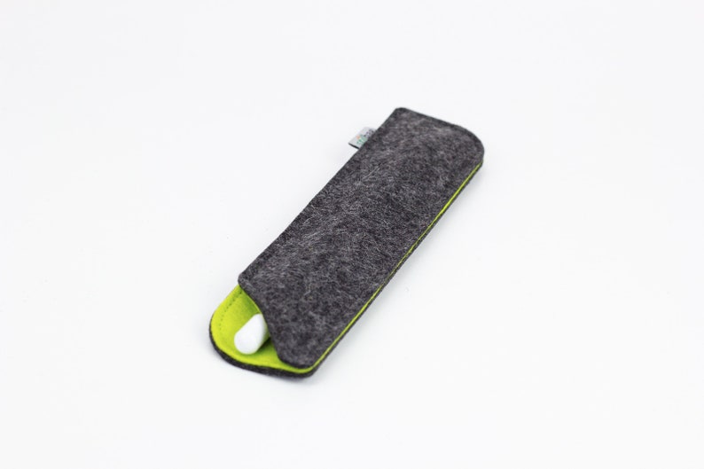 Pen pouch made of wool felt Stylus protective cover image 1