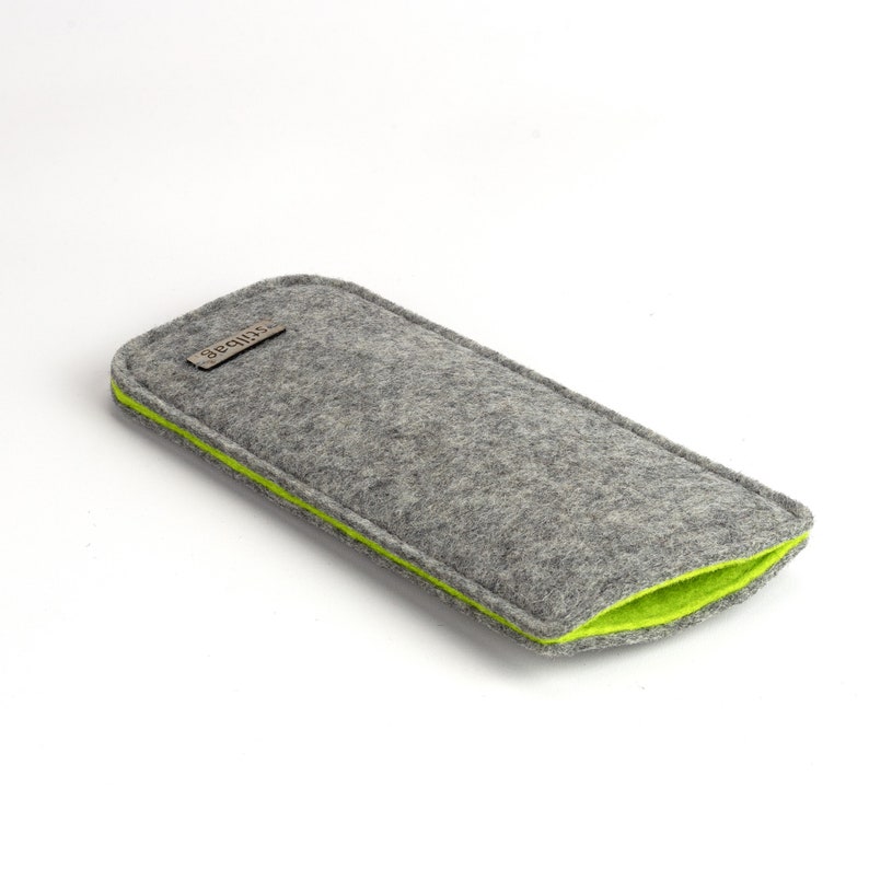 Glasses case made of soft wool felt, protective sleeve for eyewear and sunglasses, suitable for men and women image 8