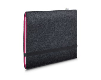 Housse pour MacBook Air 13" et MacBook Air 15", sac pour ordinateur portable fait main "FINN" en feutre de laine