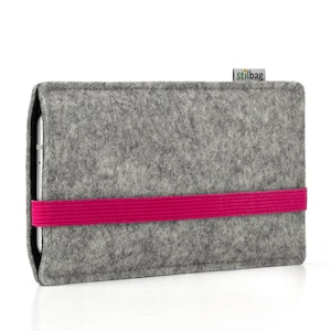 Handyhülle für Apple iPhone 14, 14 Plus, 14 Pro, 14 Pro Max - Handytasche aus Wollfilz "LEON"