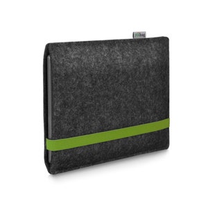 Hülle passend für Kobo Libra 2 aus Wollfilz // Handmade eBook Reader Tasche Modell "LEON"